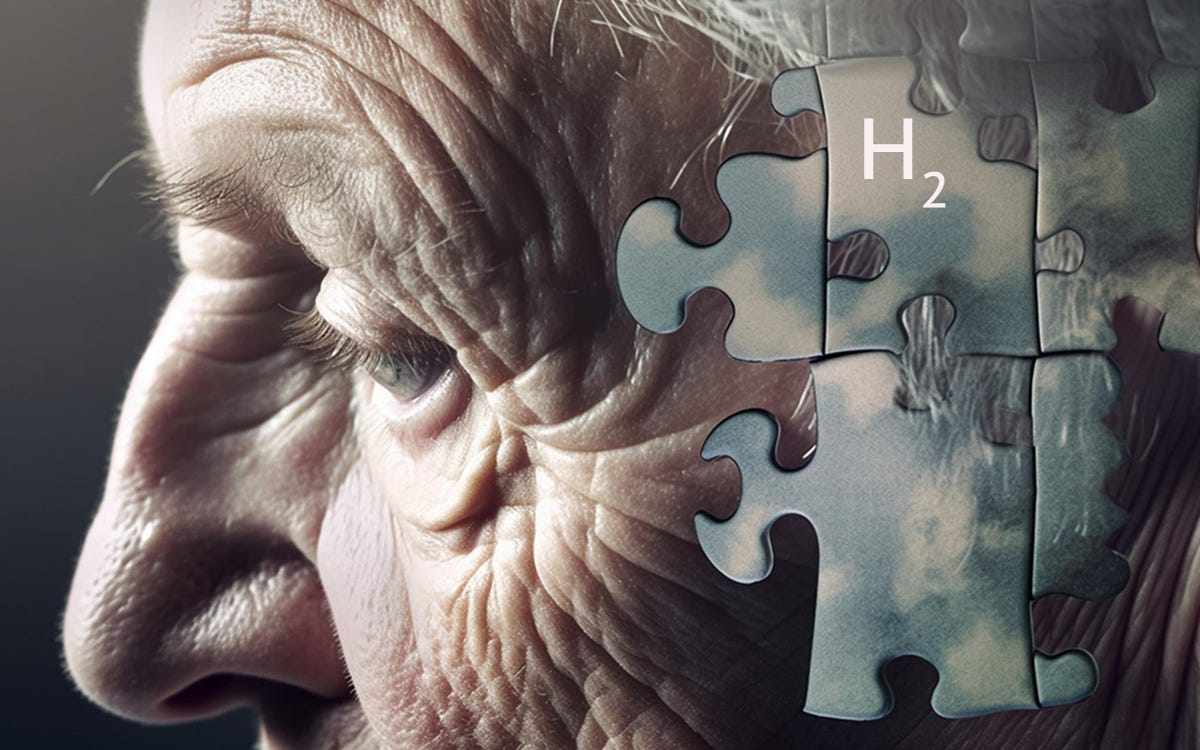 hydrogen inhalation for alzheimer's memory loss and dementia