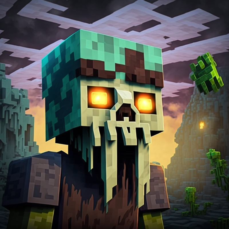 The Rise of the Undead King: A Minecraft Tale