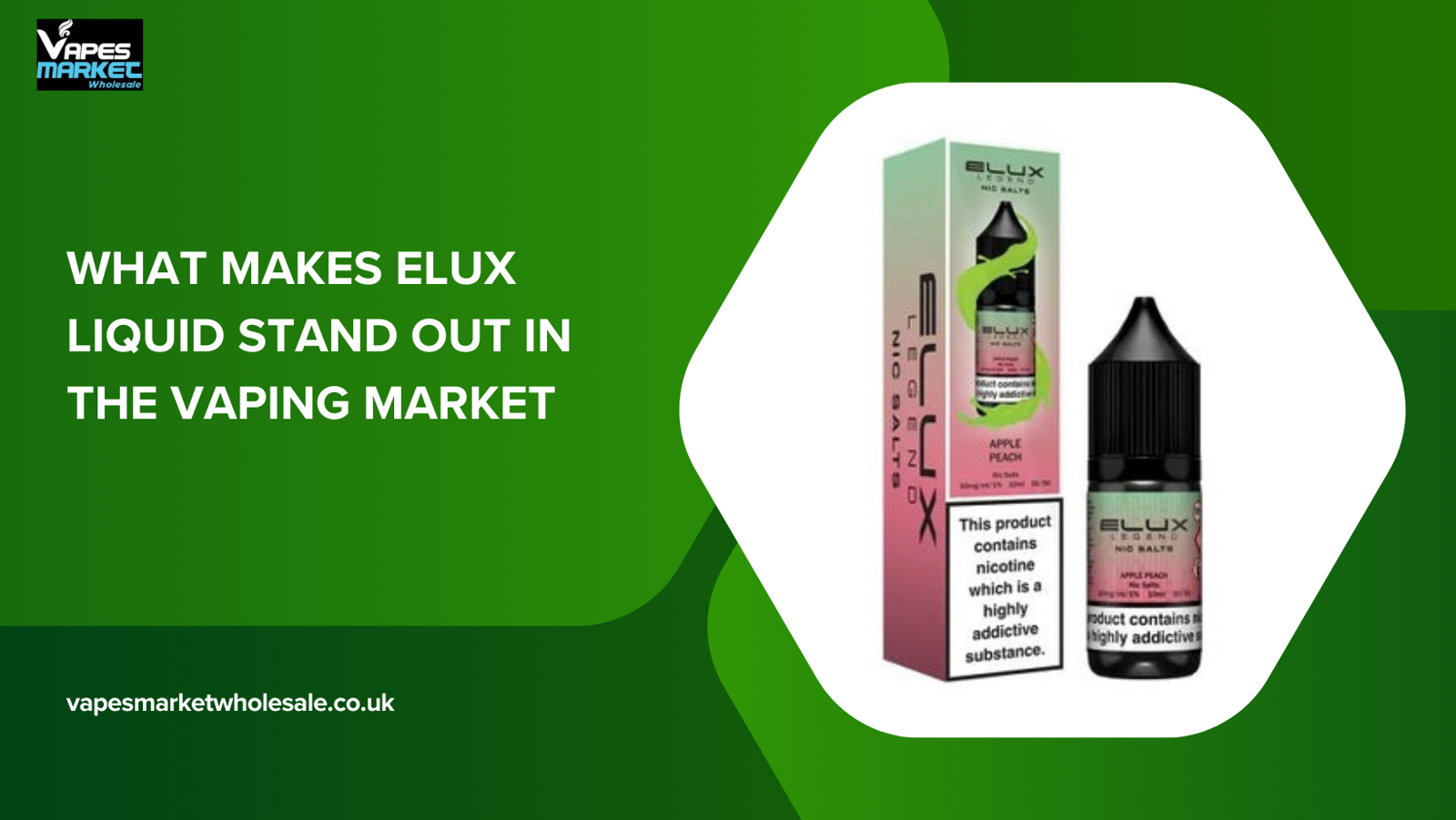 What Makes Elux Liquid Stand Out in the Vaping Market