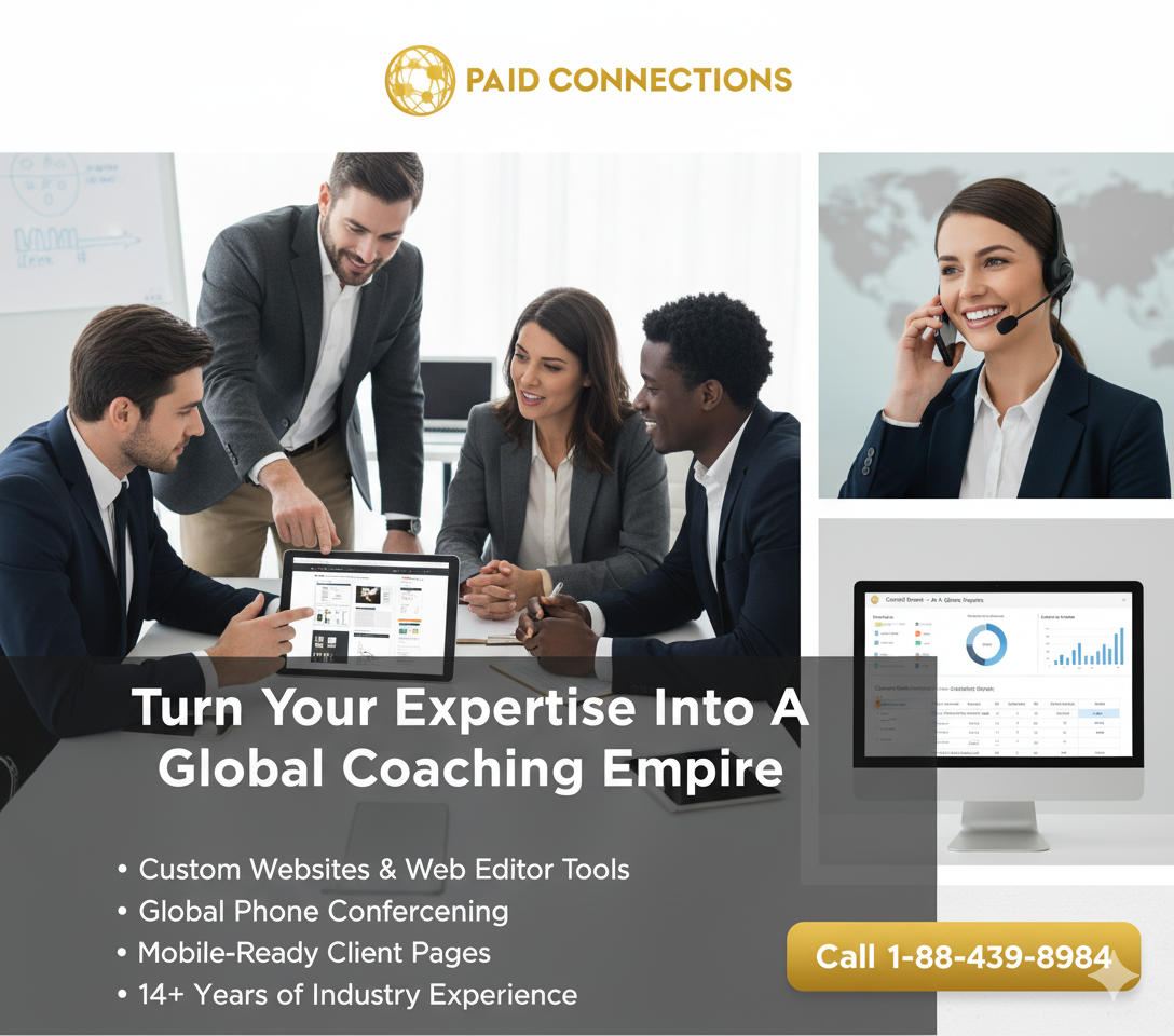 Boost Clients with Pay-Per-Call Life Coaching | Paid Connections