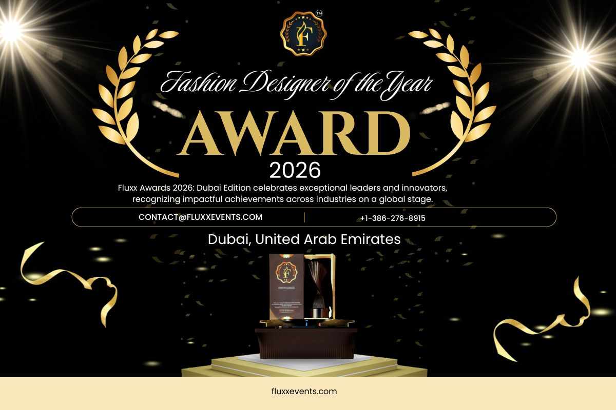 Fashion Designer of the Year Award – Global Recognition for Business & Industry Leaders