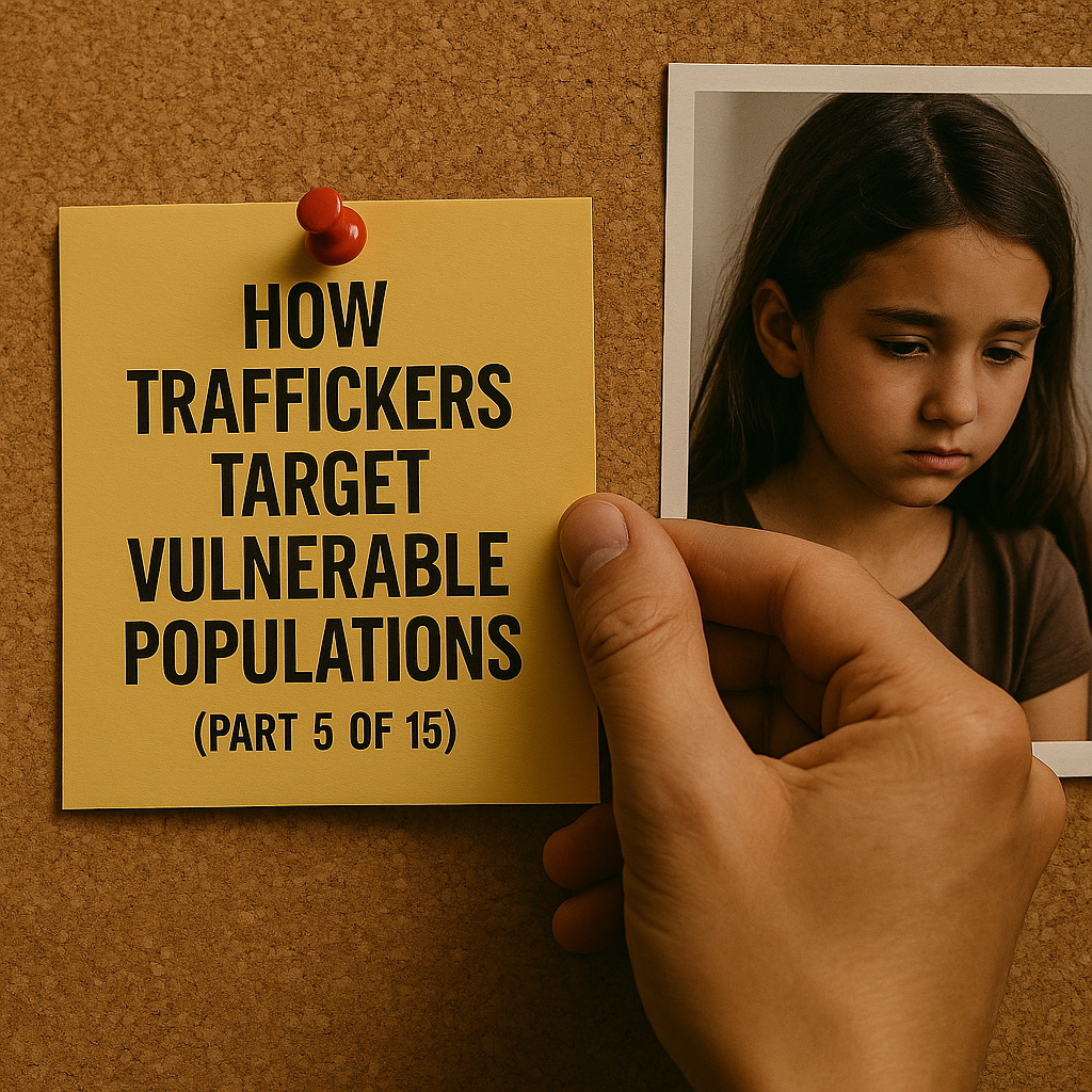 Cynthia Kayle | How Traffickers Target Vulnerable Populations