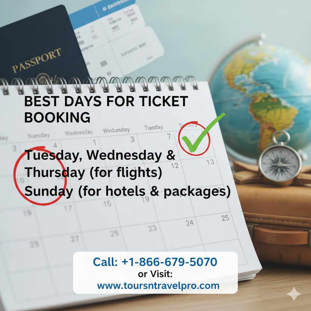 Best Days for Ticket Booking: How to Get the Cheapest Flights Every Time
