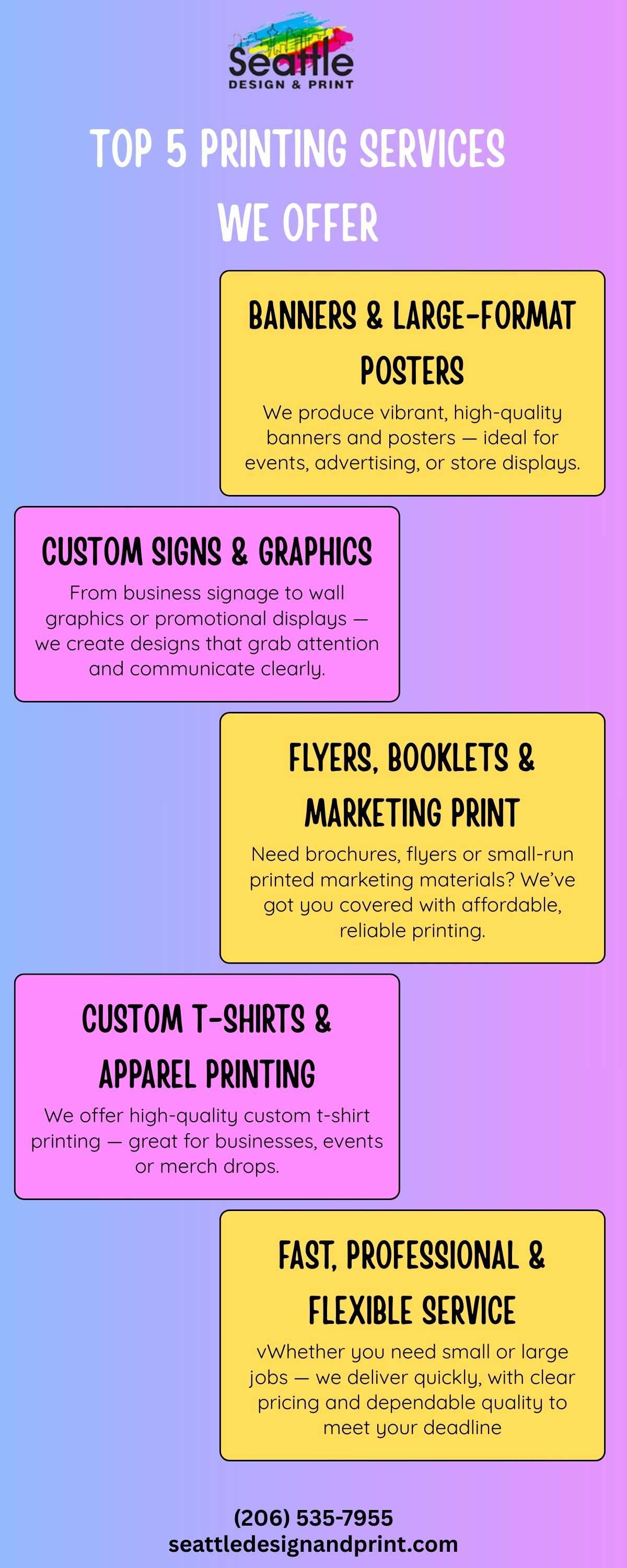 High-Quality Printing Services for Every Business Need