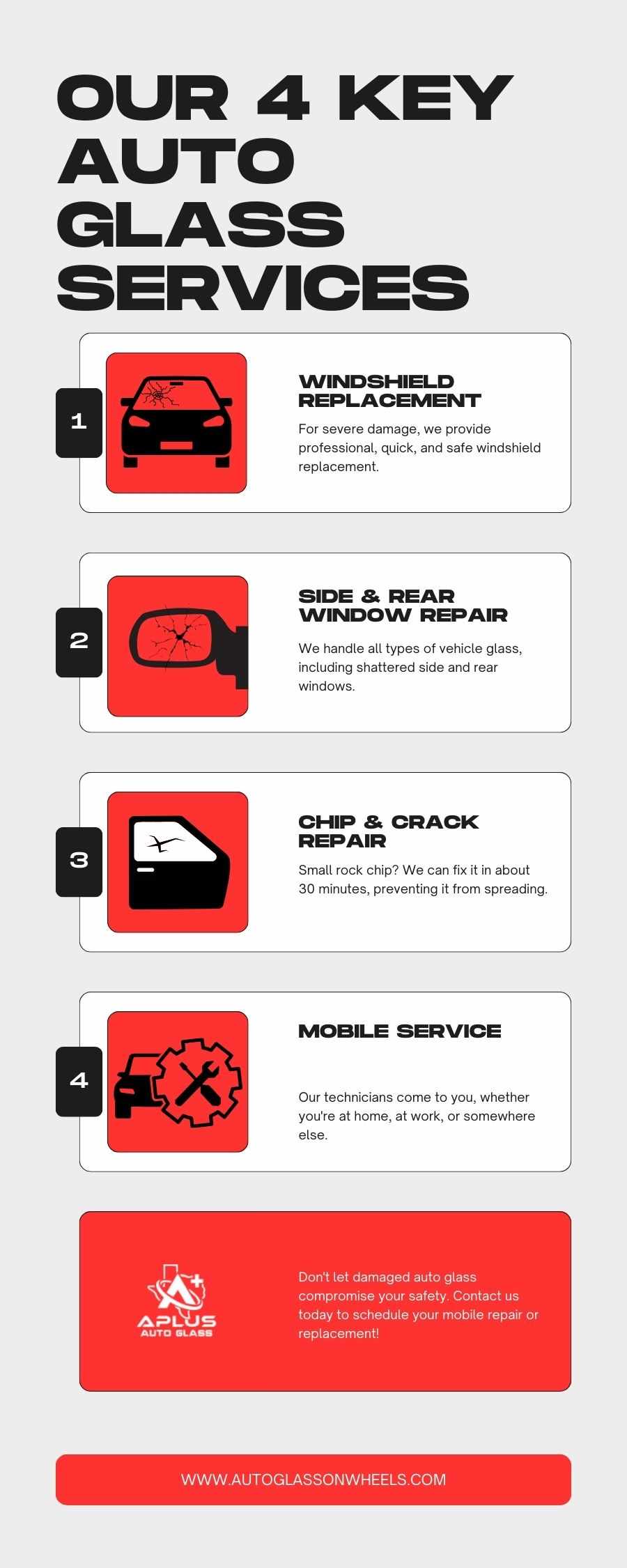 Got a cracked windshield or shattered window?