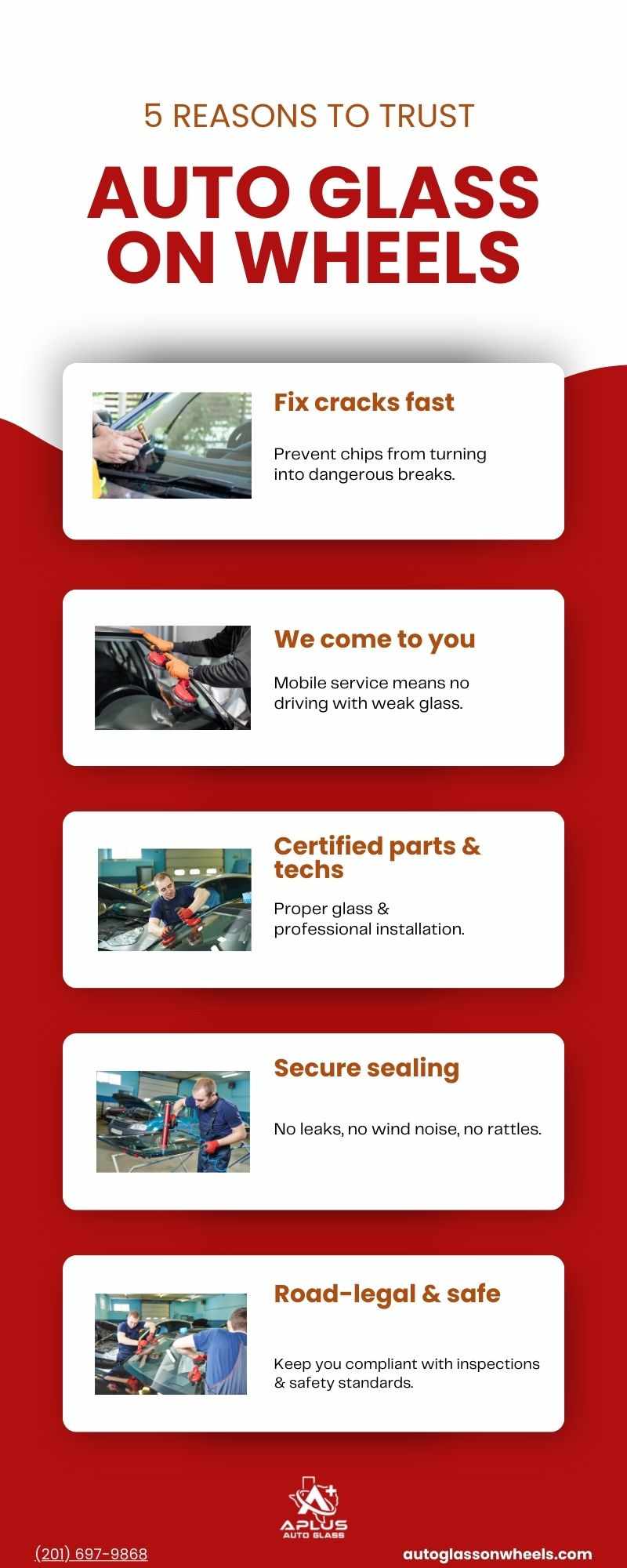 5 Reasons to Trust Auto Glass on Wheels