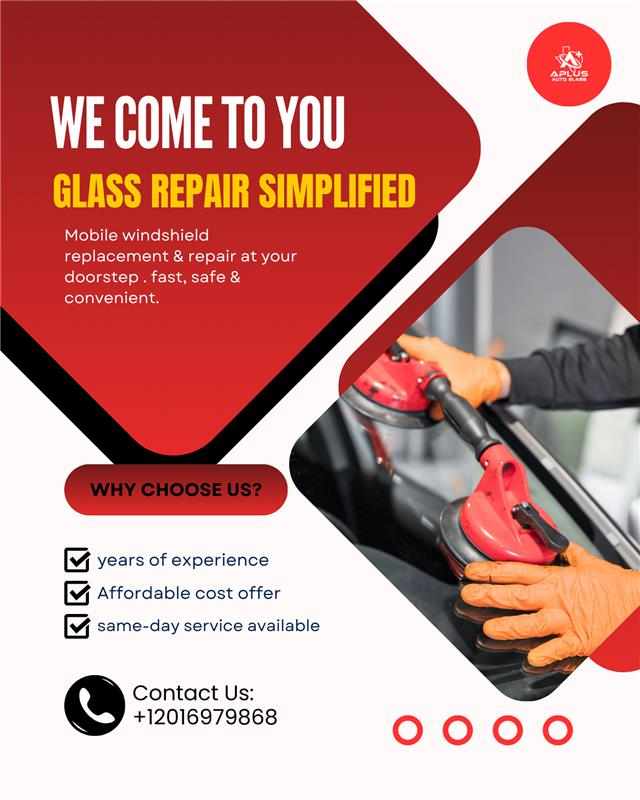 Fast, Safe & Professional Mobile Windshield Repair