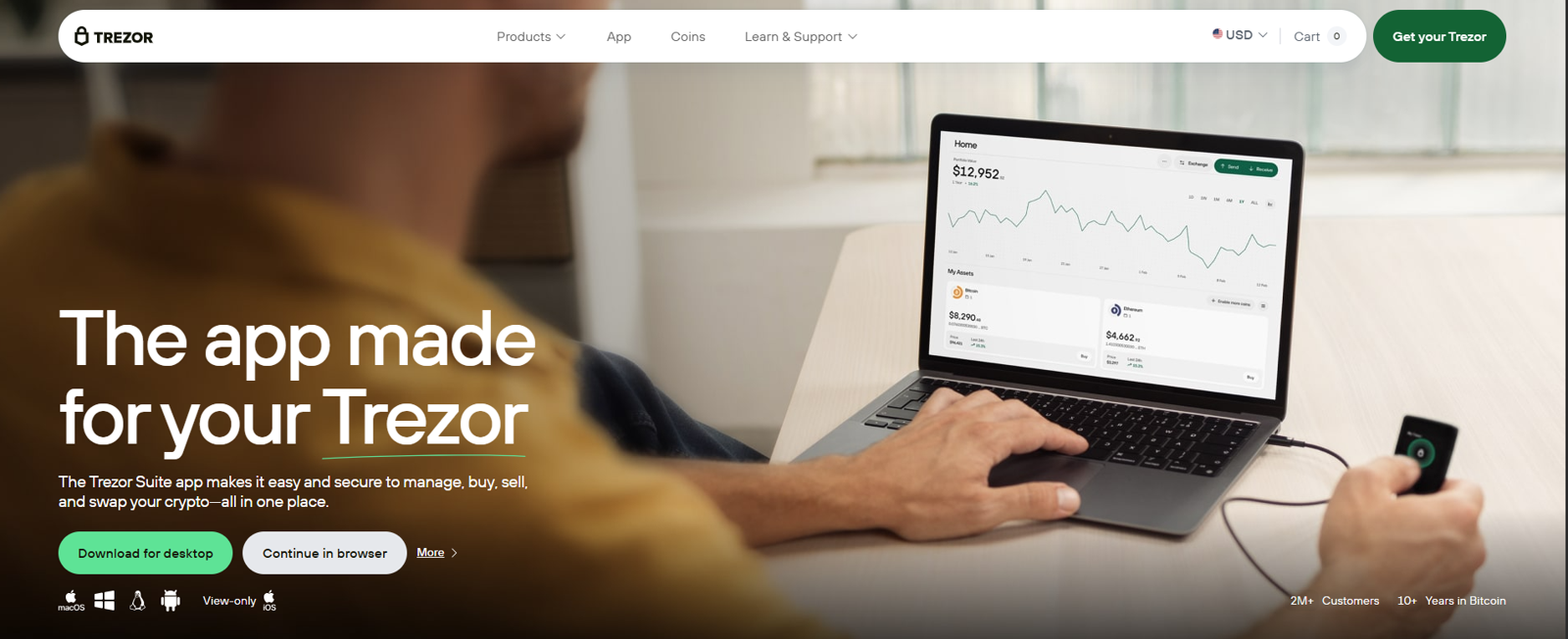 Trezor.io/Start® | Starting Up Your Device | Trezor®