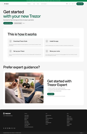 Trezor.io/Start® | Starting Up Your Device | Trezor®