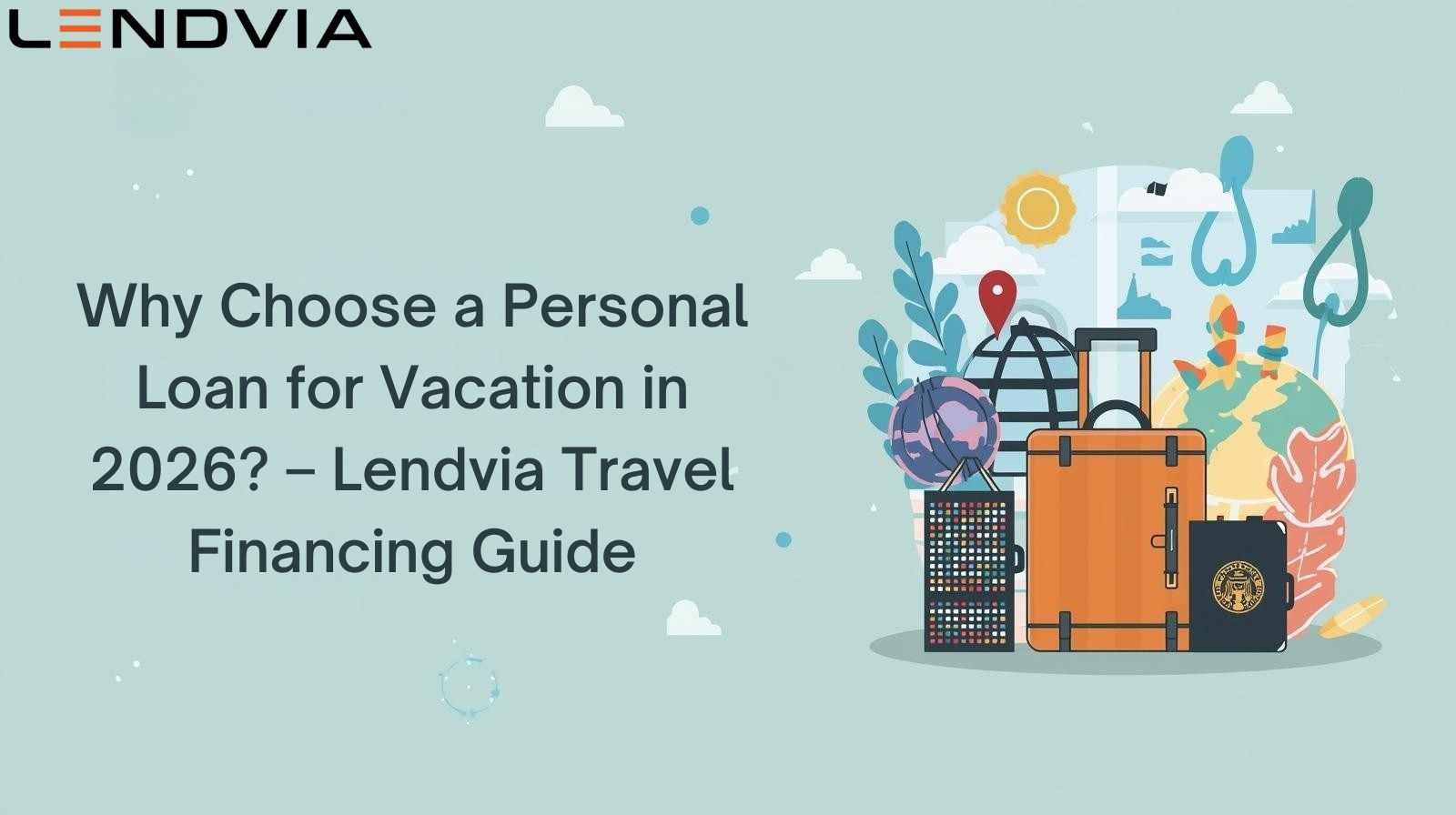Why Choose a Personal Loan for Vacation in 2026? – Lendvia Travel Financing Guide