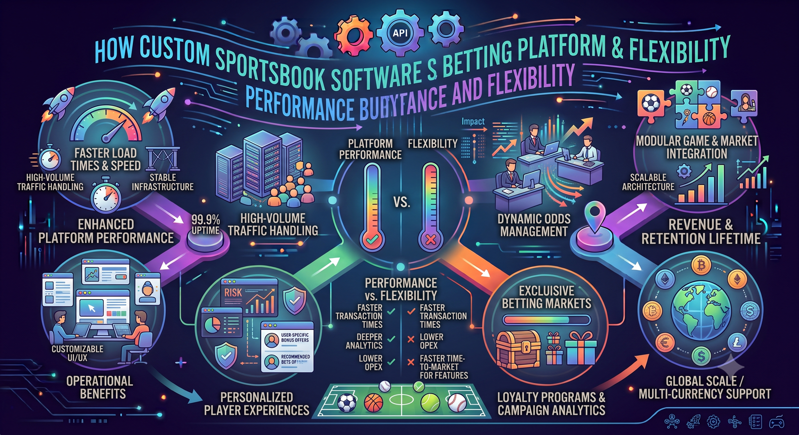 How Custom Sportsbook Software Improves Betting Platform Performance and Flexibility
