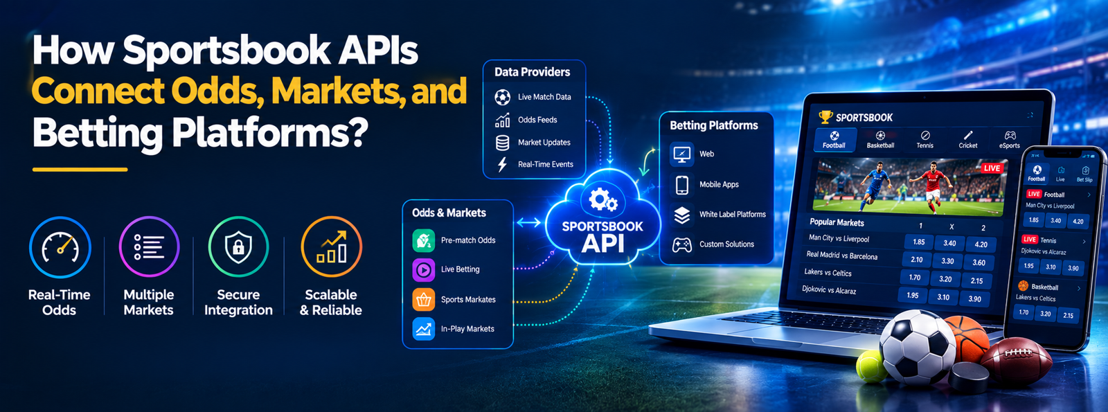 How Sportsbook APIs Connect Odds, Markets, and Betting Platforms?