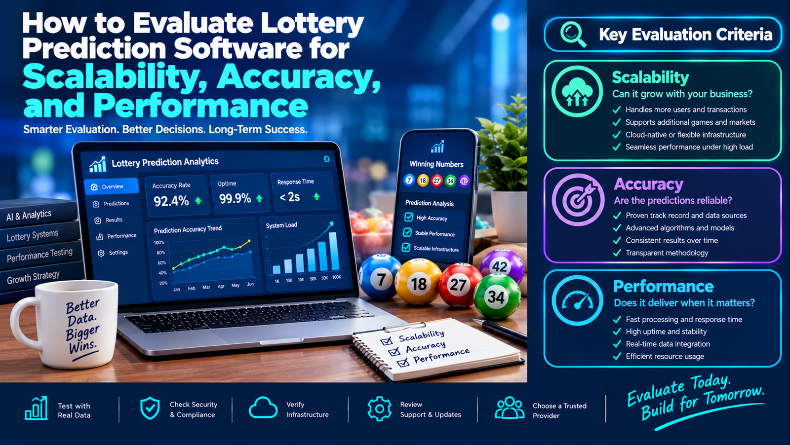 How to Evaluate Lottery Prediction Software for Scalability, Accuracy, and Performance
