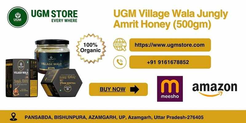 Village Wala Jungly Amrit Honey – The Purest Wild Honey India Has to Offer!