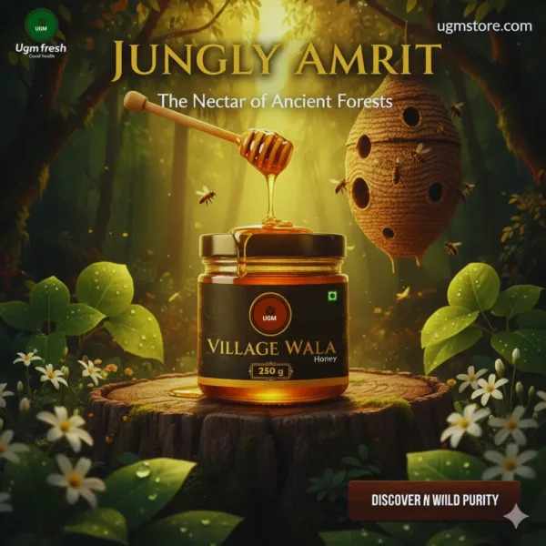 Pure Jungly Honey | Village Wala Jungly Amrit Honey