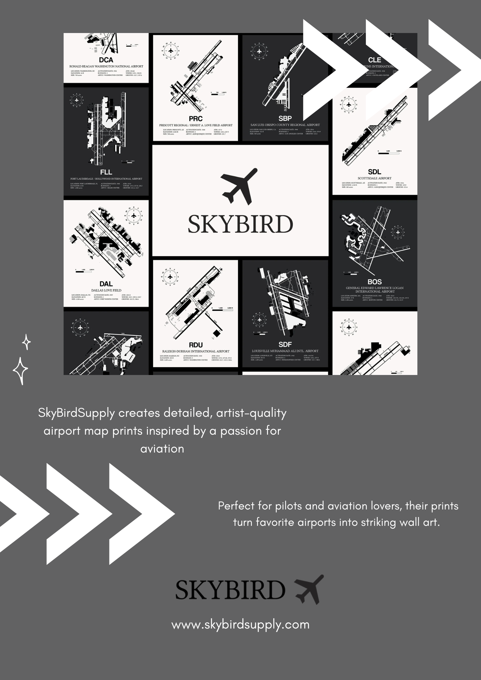 SkyBirdSupply — perfect for pilots, travelers, and aviation lovers.