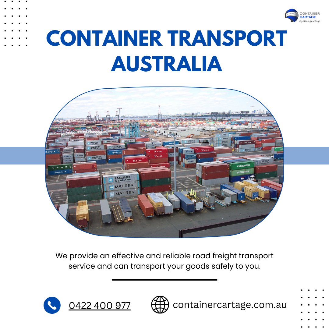 #1 Container Transport Australia