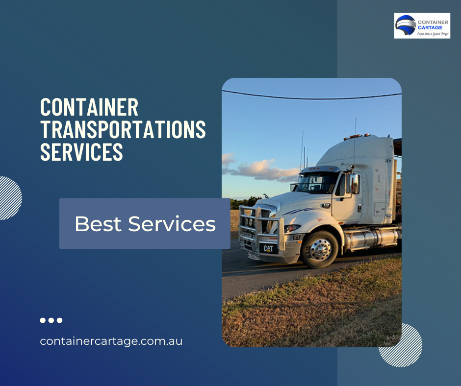 Best Container Transport Services at Qld