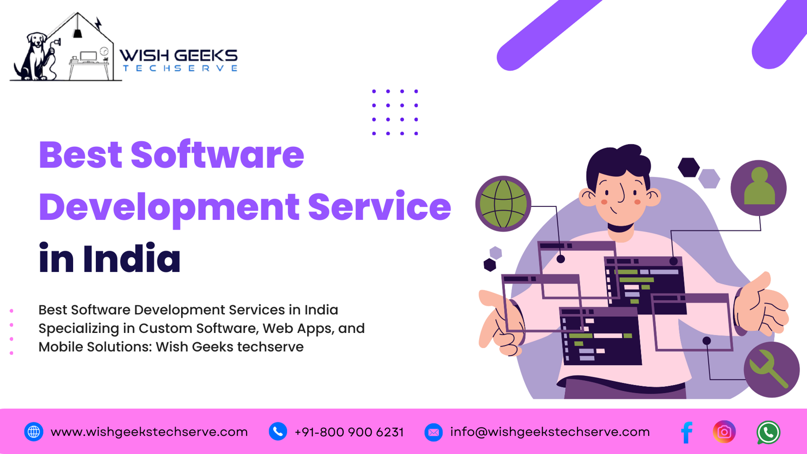 Best Software Development Services in India to Accelerate Digital Transformation and Business Growth: Wish Geeks Techserve