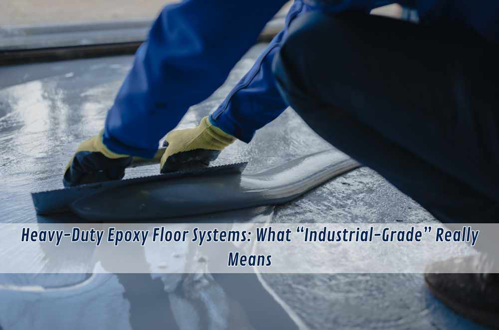 Heavy-Duty Epoxy Floor Systems: What “Industrial-Grade” Really Means