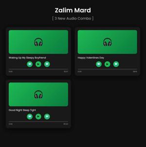 3 New Audio (Buy from stck ..)