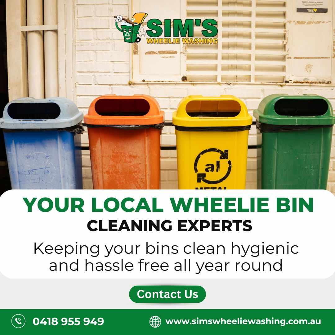 Say Goodbye to Dirty Bins with Sim’s Wheelie Washing