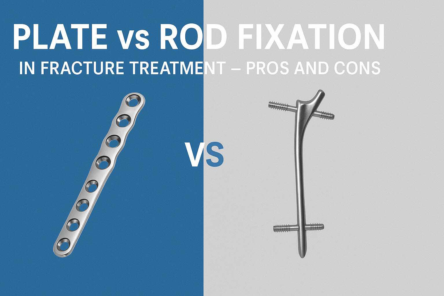 Plate vs Rod Fixation in Fracture Treatment – Pros and Cons
