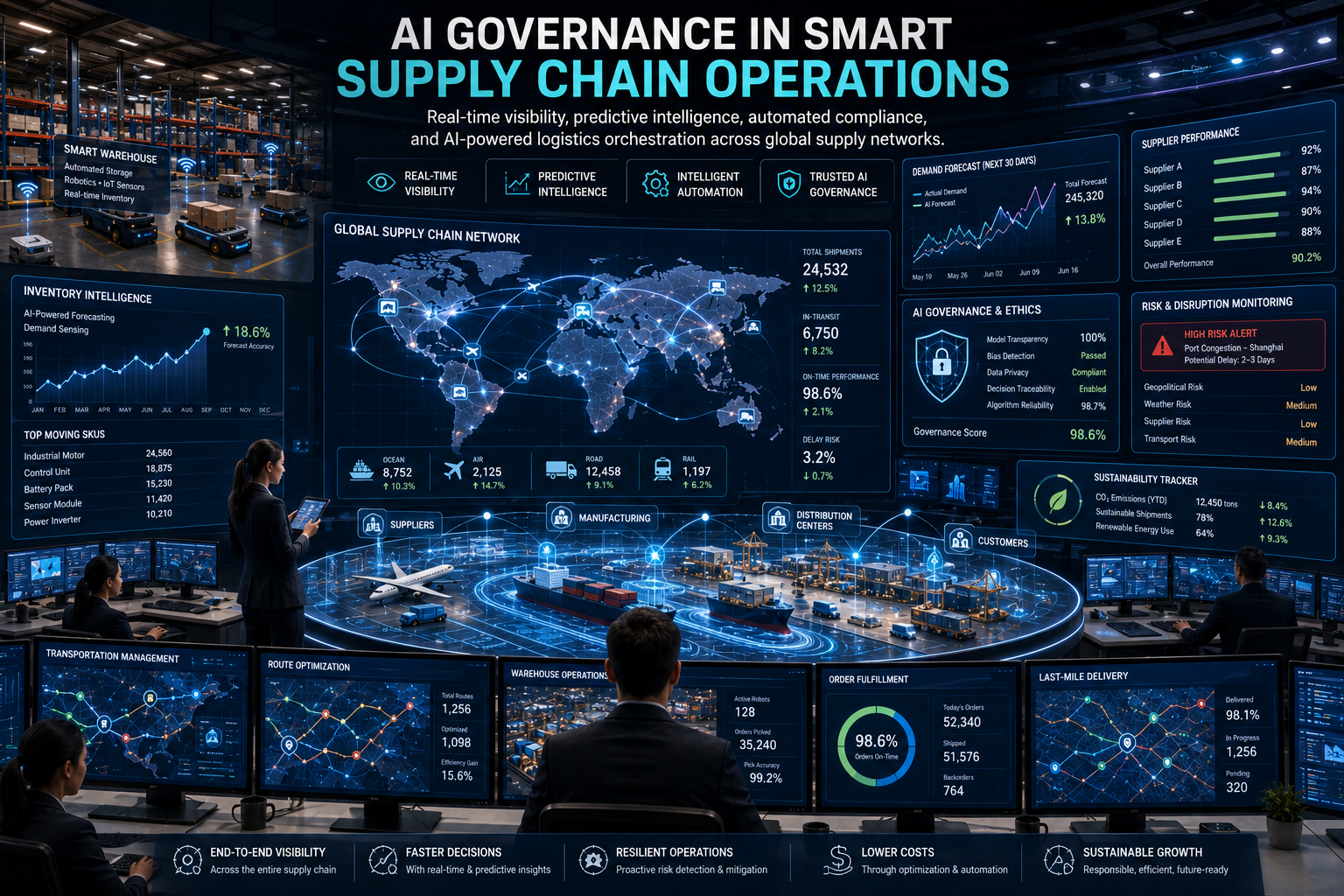 How AI Governance Is Quietly Reshaping Supply Chain and Logistics Operations
