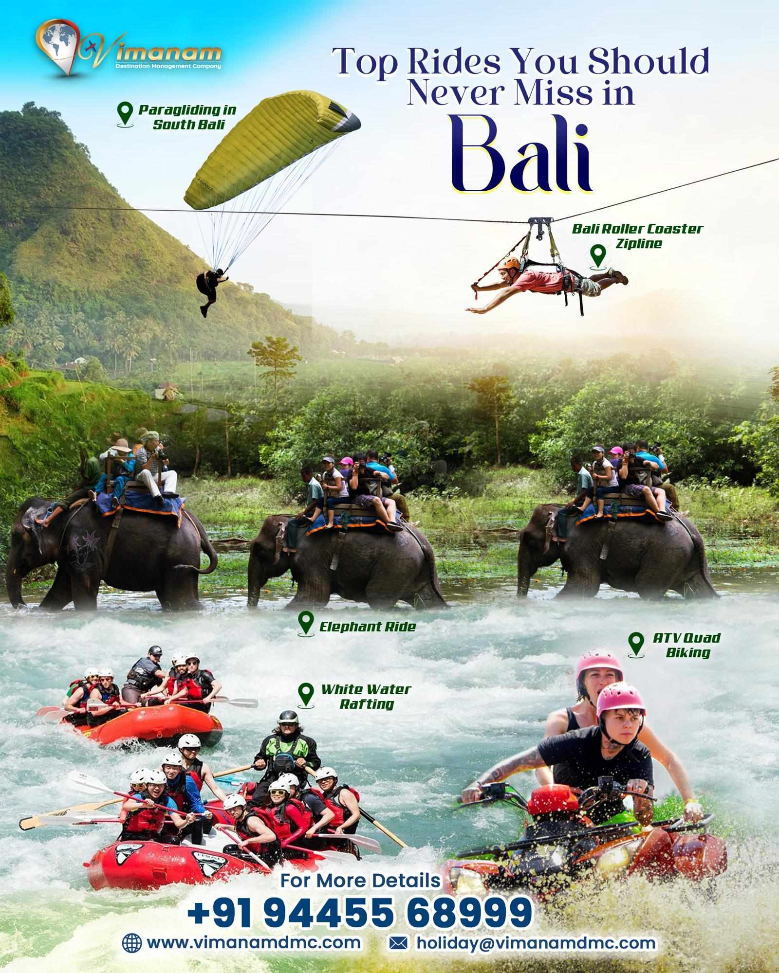6days Bali tour package with Vimanam DMC