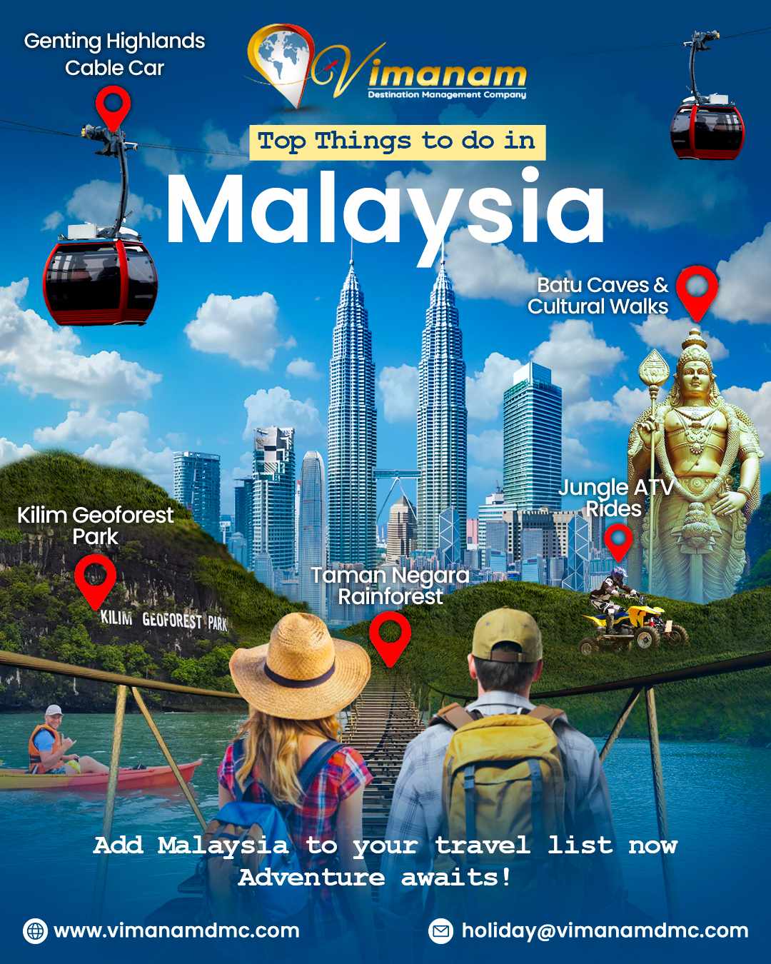 4 Days Malaysia Tour Package – Experience the Best in Just Four Days