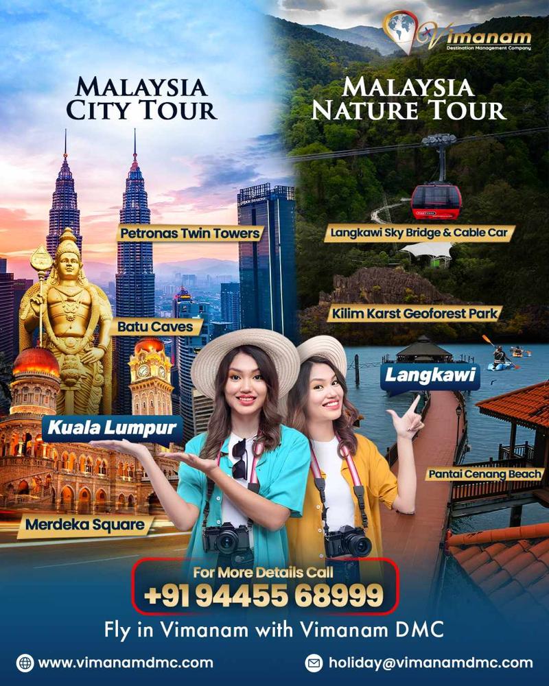 Explore the Best of City & Nature – 4 Days Malaysia Tour Package