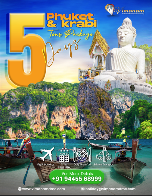 Discover Phuket and krabi with the Ultimate Thailand Tour Package for Your Dream Vacation