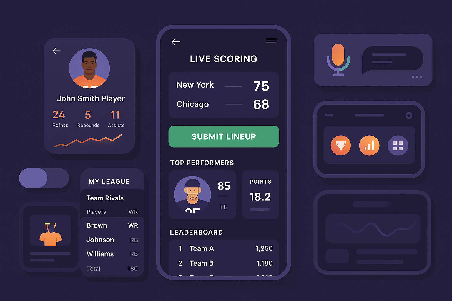 Top UX/UI Trends in Fantasy Sports Apps for 2025