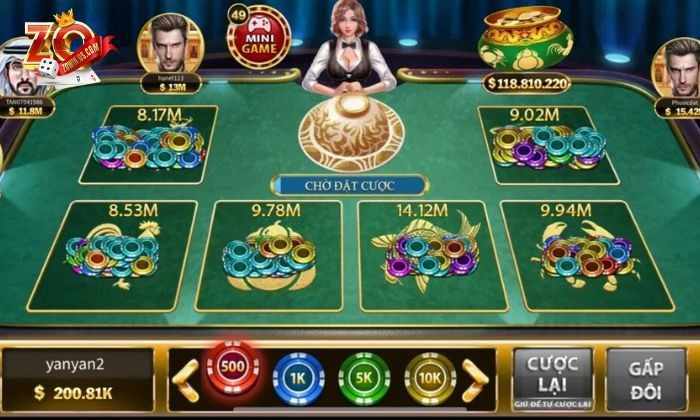 Bí quyết chơi Bầu cua Zowin hiệu quả dễ thắng