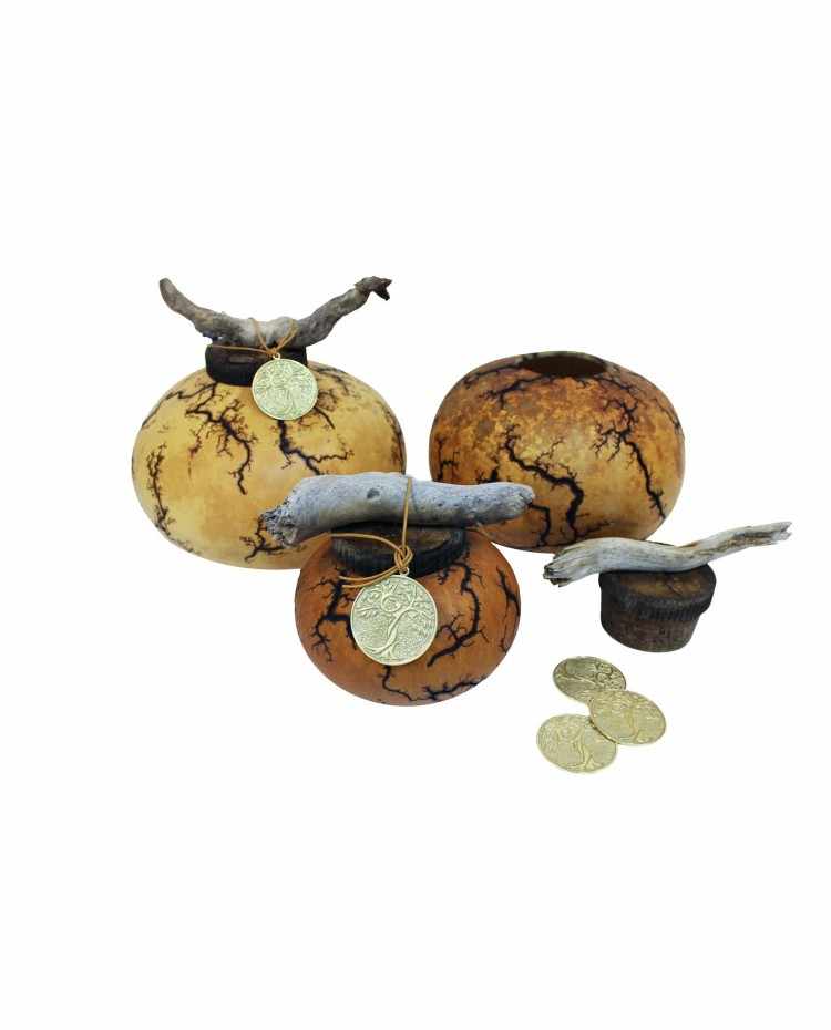 Beautiful Gourd Earth Urn
