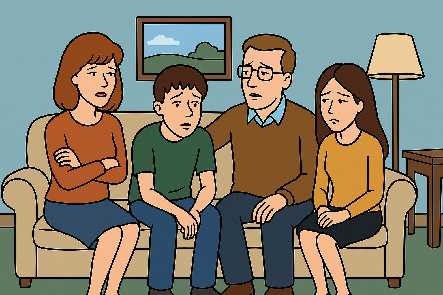 "Proteccion o dependencia", Artículo de opinión sobre las familias fobicas