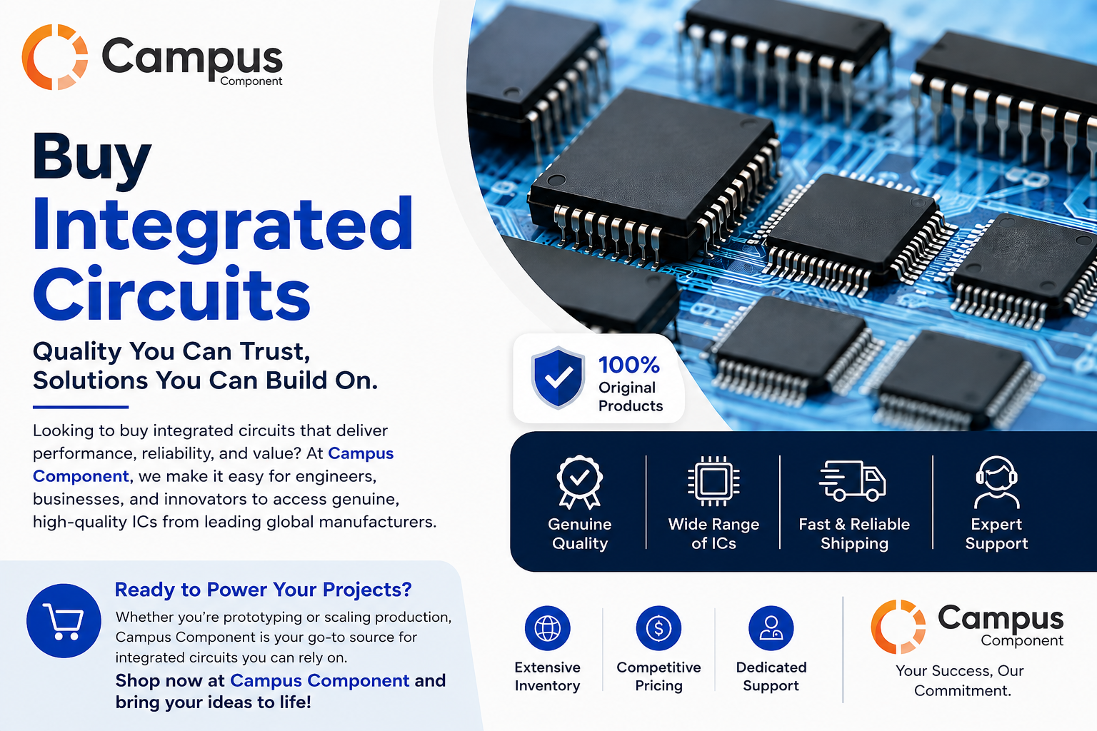 Expert Buy Integrated Circuits Solutions by Campus Component