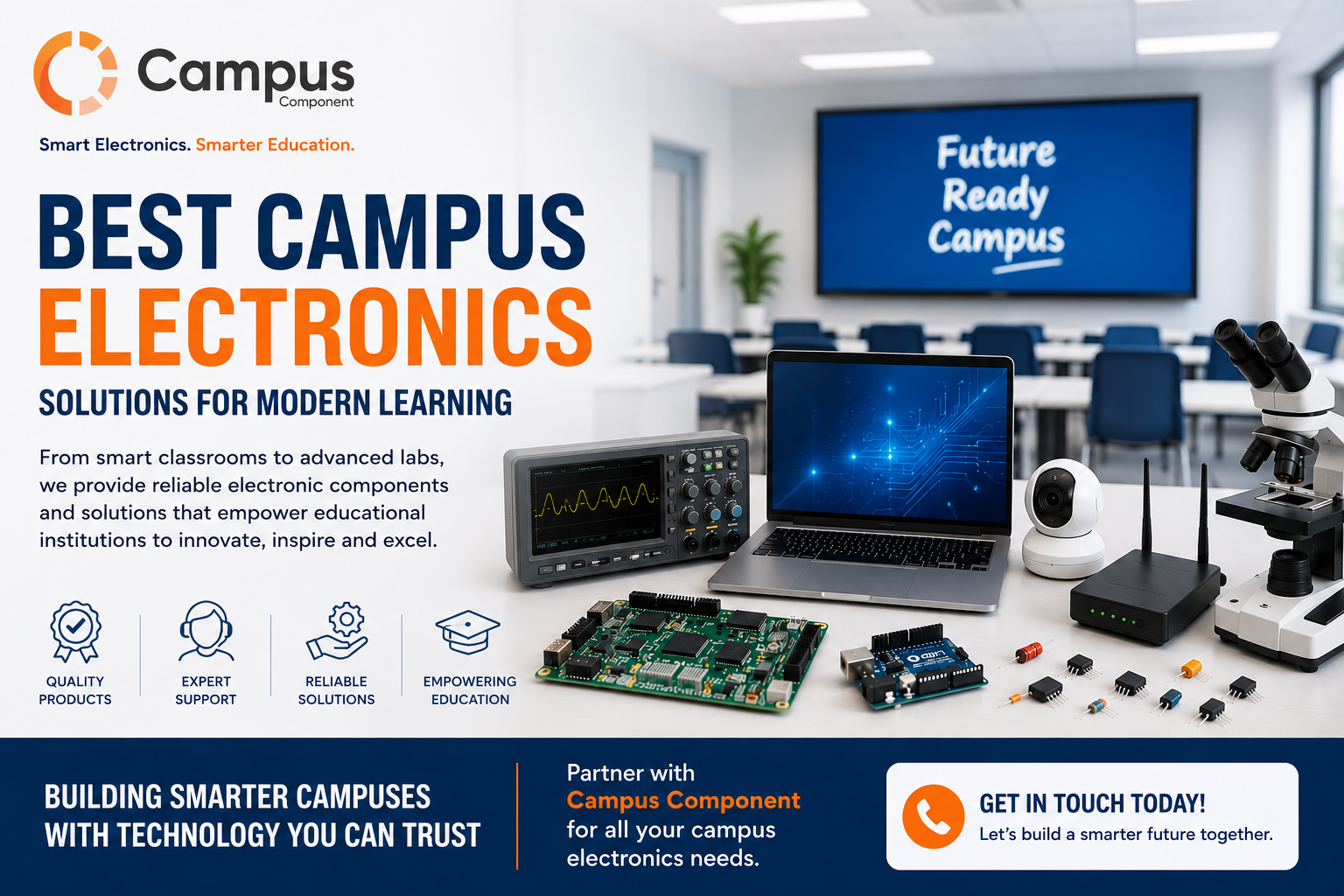 Best Campus Electronics Solutions for Smarter Education | Campus Component