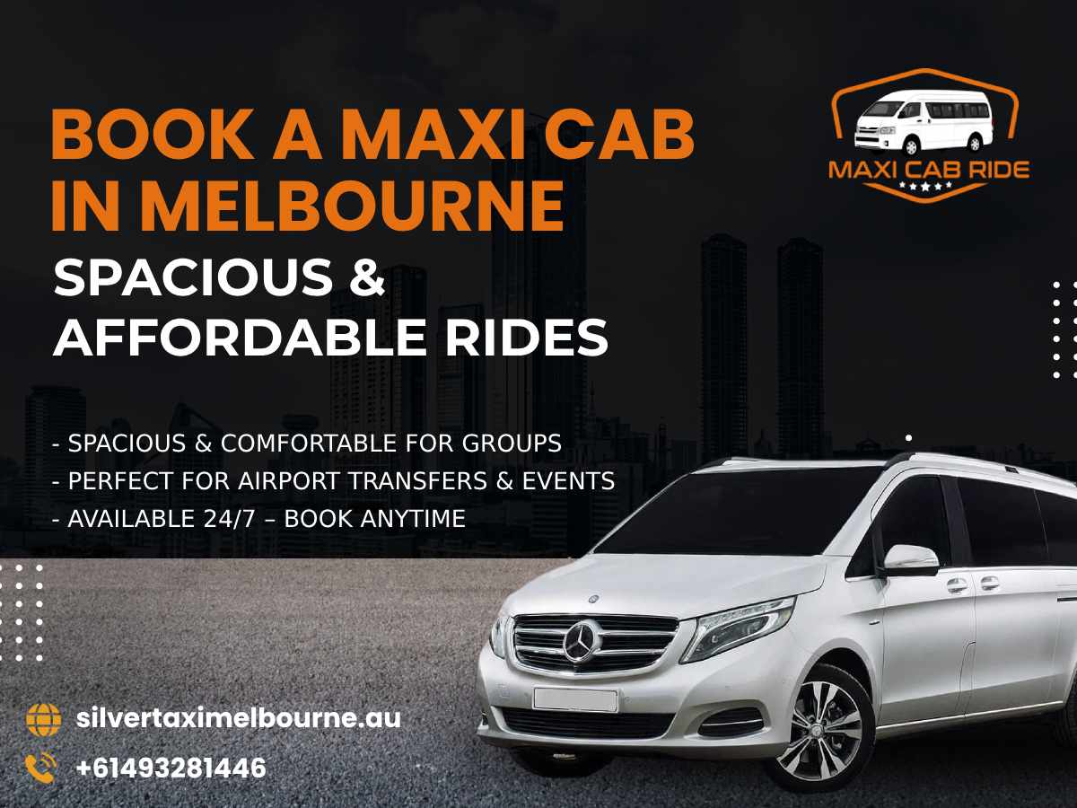 Reliable maxi taxi services in Cranbourne by Maxi Cab Ride