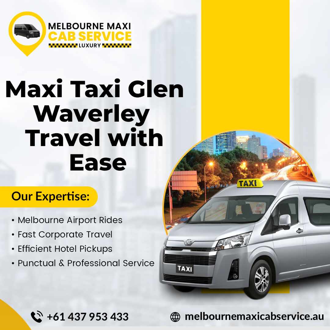 Comfortable and Efficient Maxi Taxi in Lilydale Rides