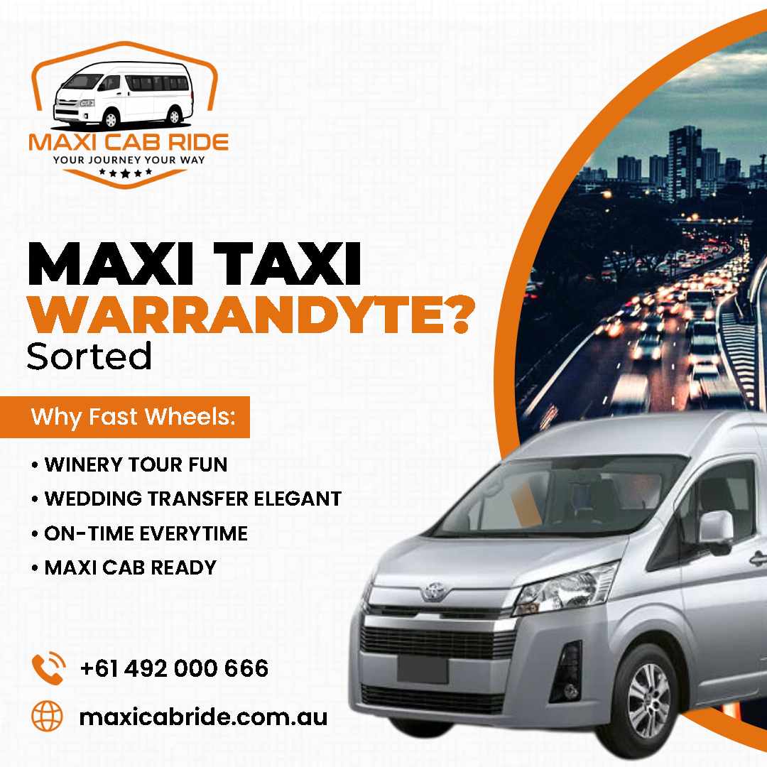 Safe maxi taxi Warrandyte at Maxi Cab Ride