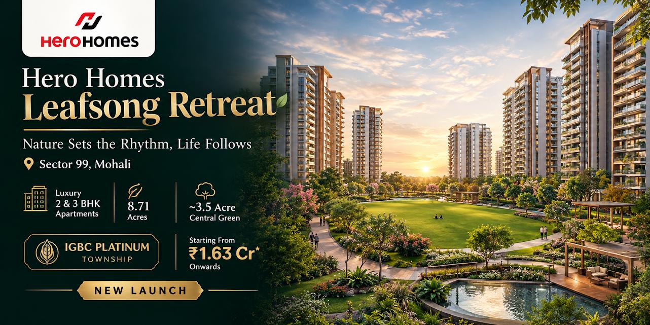 Hero Homes Leafsong Retreat: MGADA Chandigarh Kharar Road Connectivity Prospects for Home Buyers