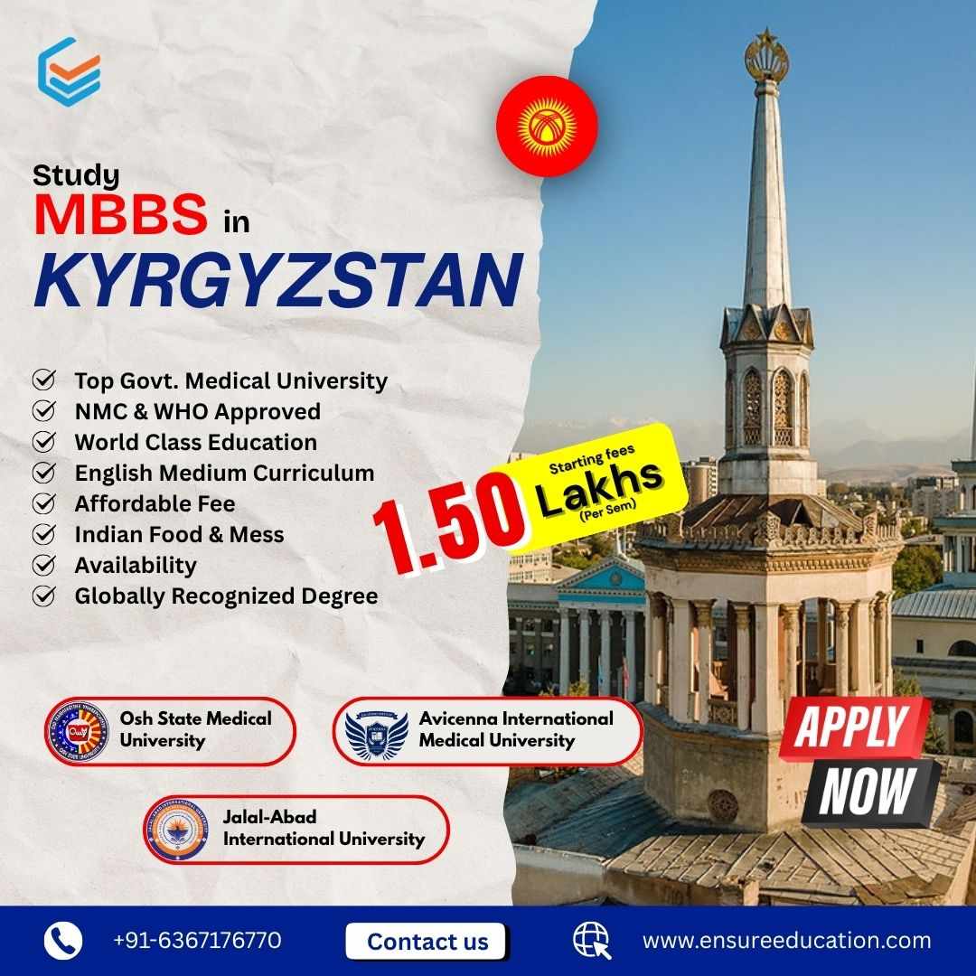 MBBS in Kyrgyzstan—Where Dreams Meet Opportunity!