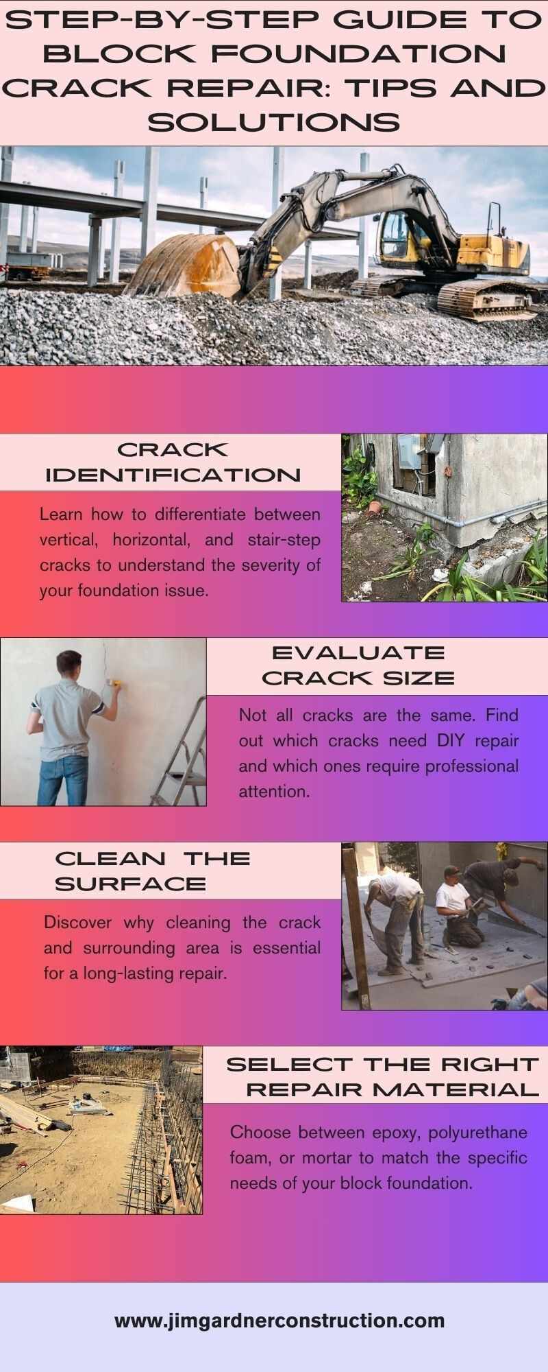 Step-by-Step Guide to Block Foundation Crack Repair: Tips and Solutions