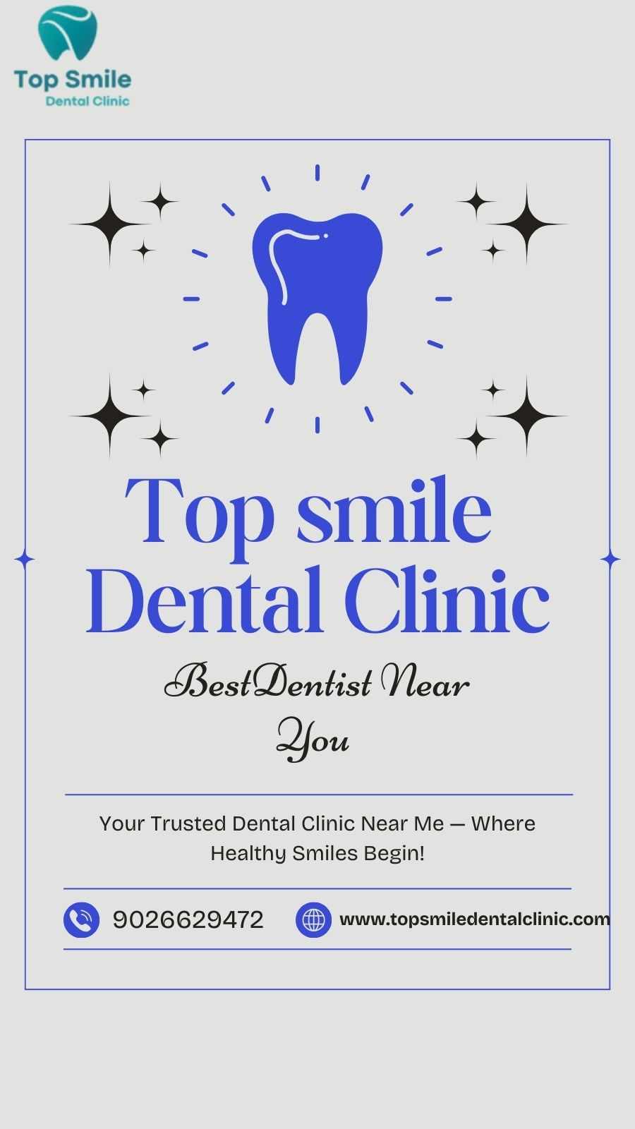 Looking for a Dental Clinic Near Me? Choose TopSmileDentalClinic