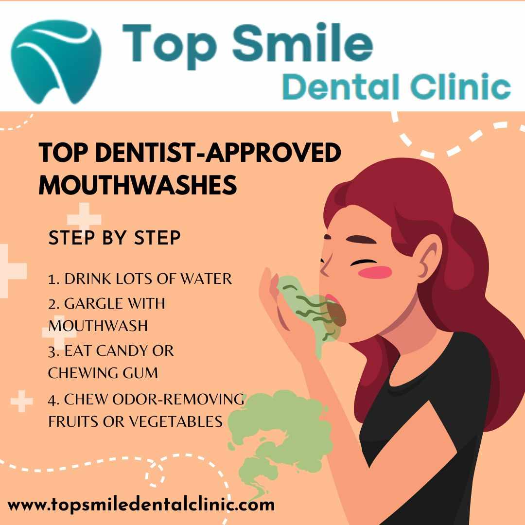 Best Mouthwashes for Fresh Breath & Healthy Smile – Top Smile Dental Clinic