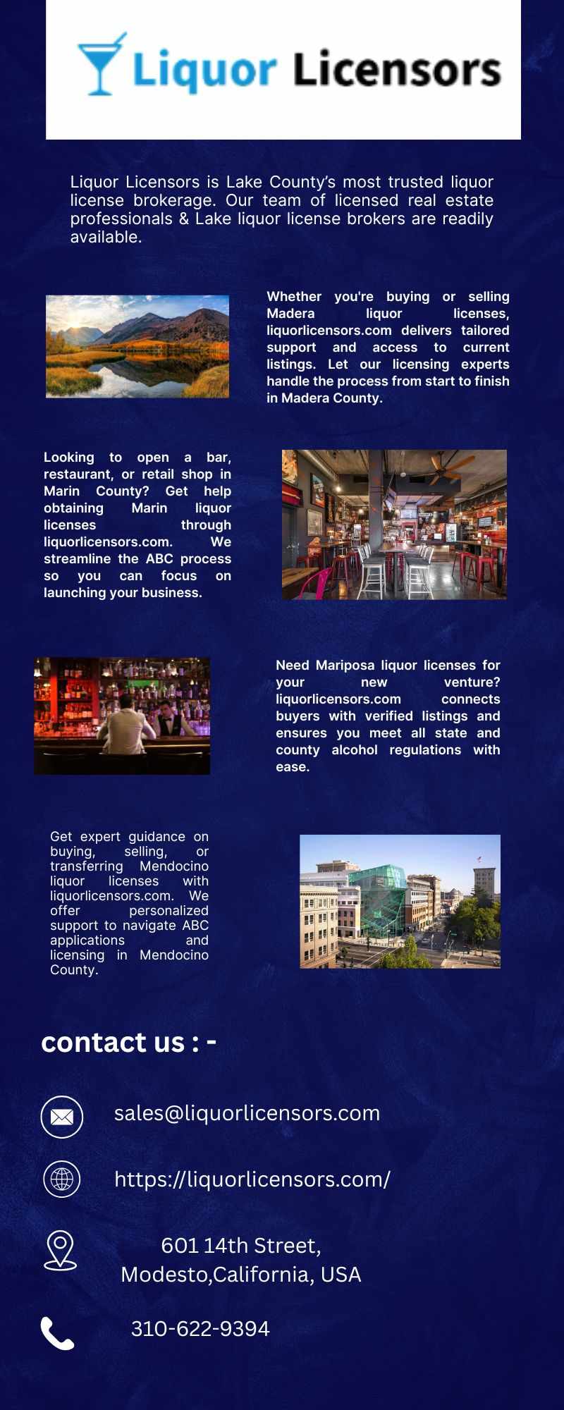 How to Apply for Madera Liquor Licenses for Bars, Restaurants, and Events