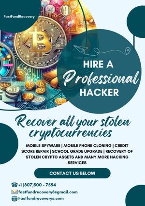 HOW TO HIRE A HACKER TO RECOVER STOLEN BITCOIN. CONSULT FASTFUND RECOVERY.