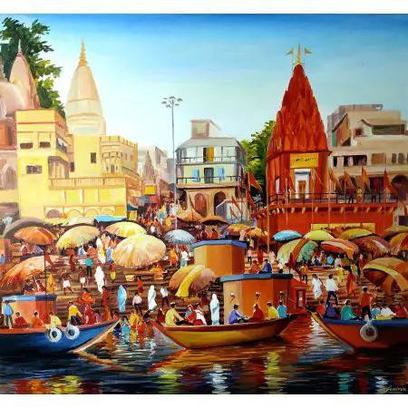 Breathe Life into Your Walls with Acrylic Landscape Paintings