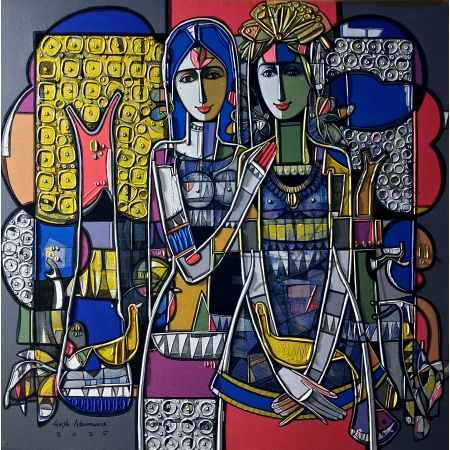 Acrylic Painting on Canvas